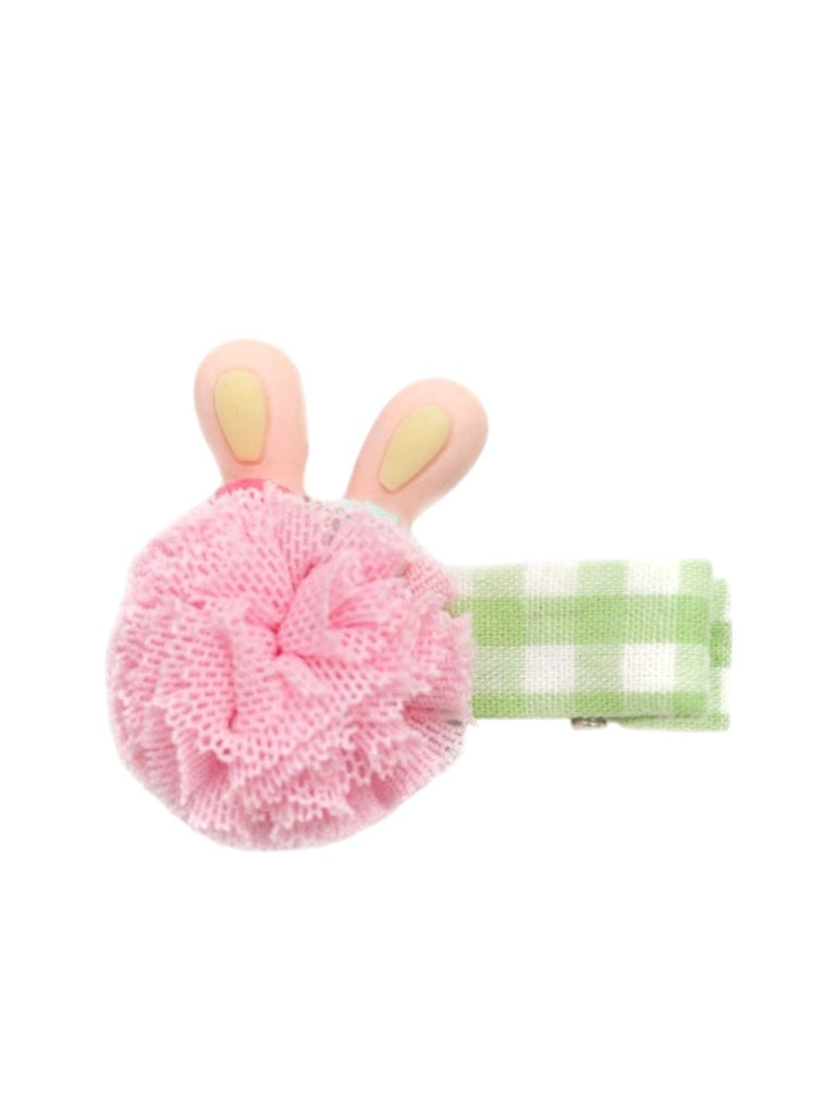 Embellished Hair Clips for Girls Set of 5 - Bunny clip