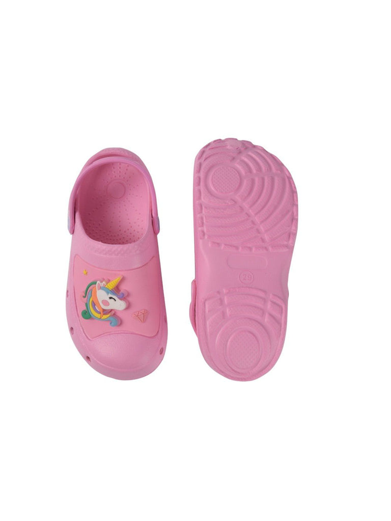 enchanting-Purple-unicorn-sandals-for-kids-front & back view