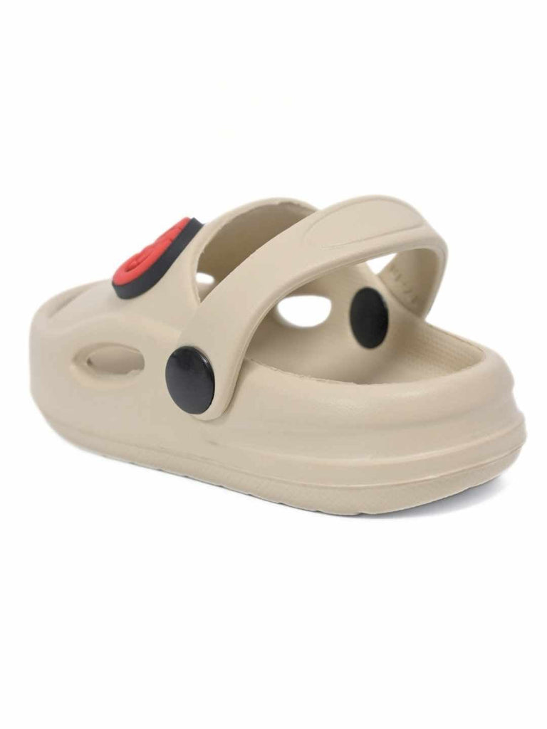 Fun & Adventurous Avengers Character Sandals for Boys- Beige-Back View