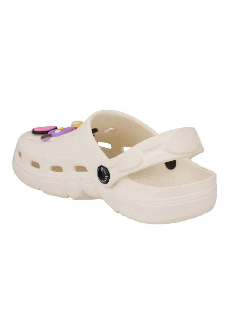 Fun_FlexibleCartoonClogswithFruitCandyandHeartCharmsforGirls-White-BackView