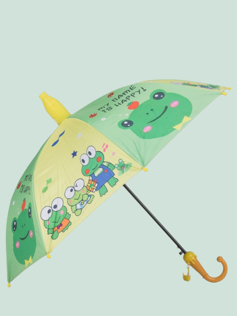 Funny_Frog_Themed_Umbrella_For_Boys_Full_View-