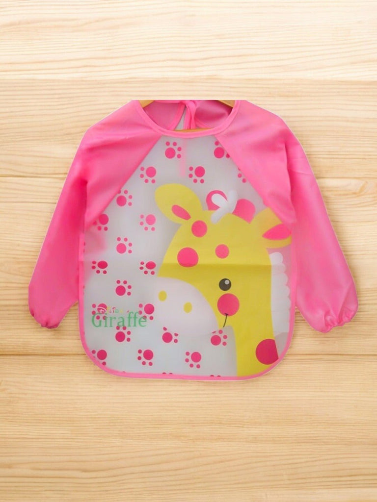 giggly-giraffe-long-sleeve-waterproof-baby-bibs-for-girls..