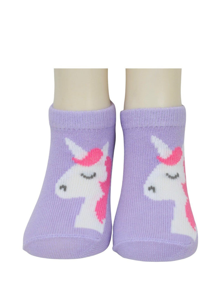 Girls' Enchanted Unicorn Socks Combo - Front View