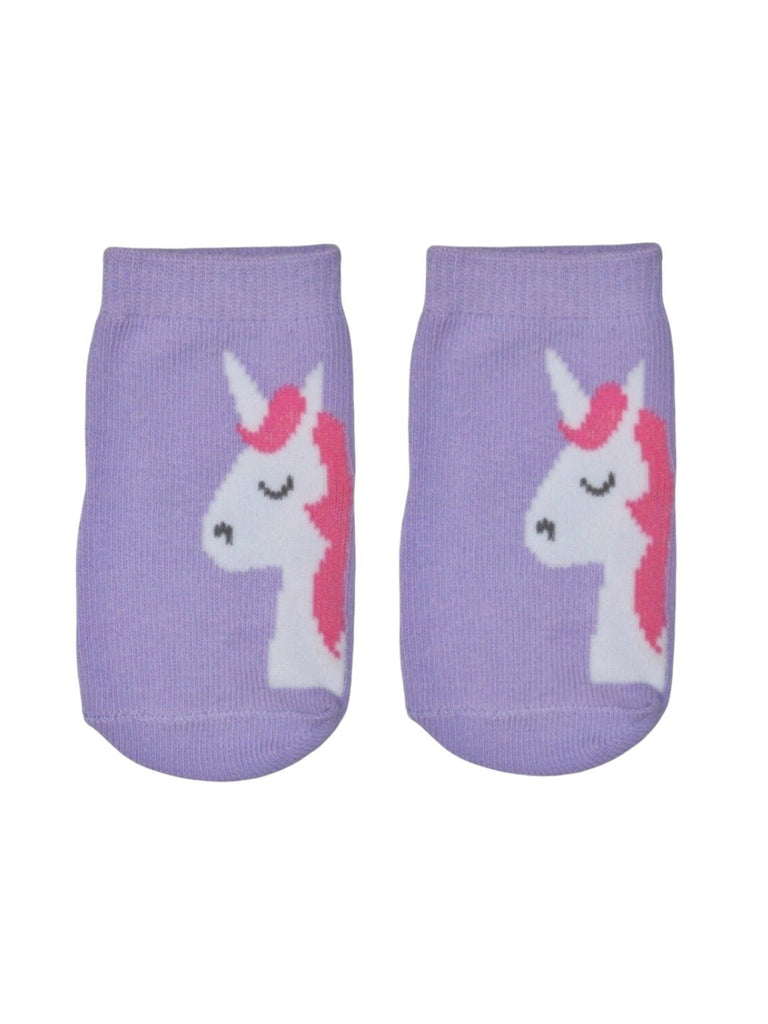 Girls' Enchanted Unicorn Socks Combo - Front View