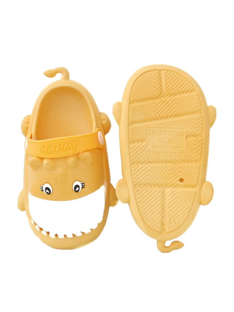 Yellow_Bee_Happy_Hippo_Clogs_for_Boys-_Front_BAck_View