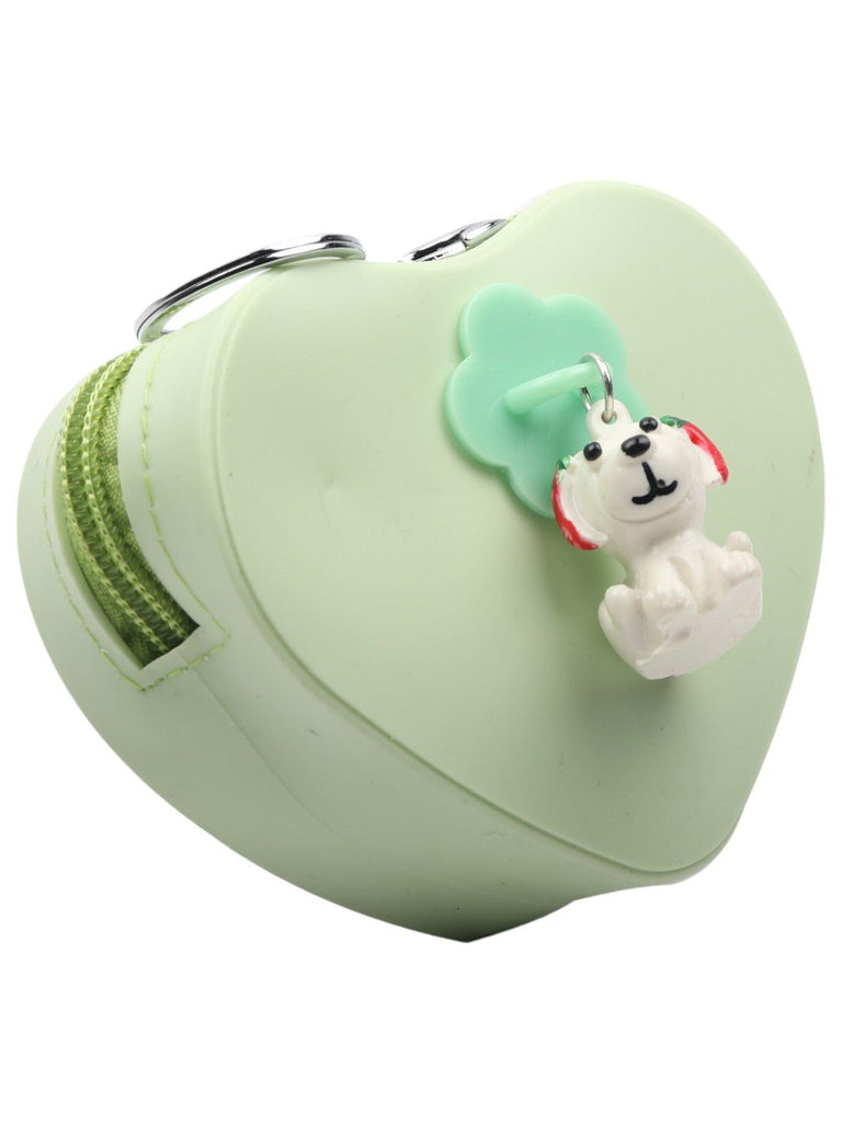 Heart-Shaped_Green_Coin_Pouch_with_Adorable_Dog_Charm_and_Mint_Flower_Accent_Full_View