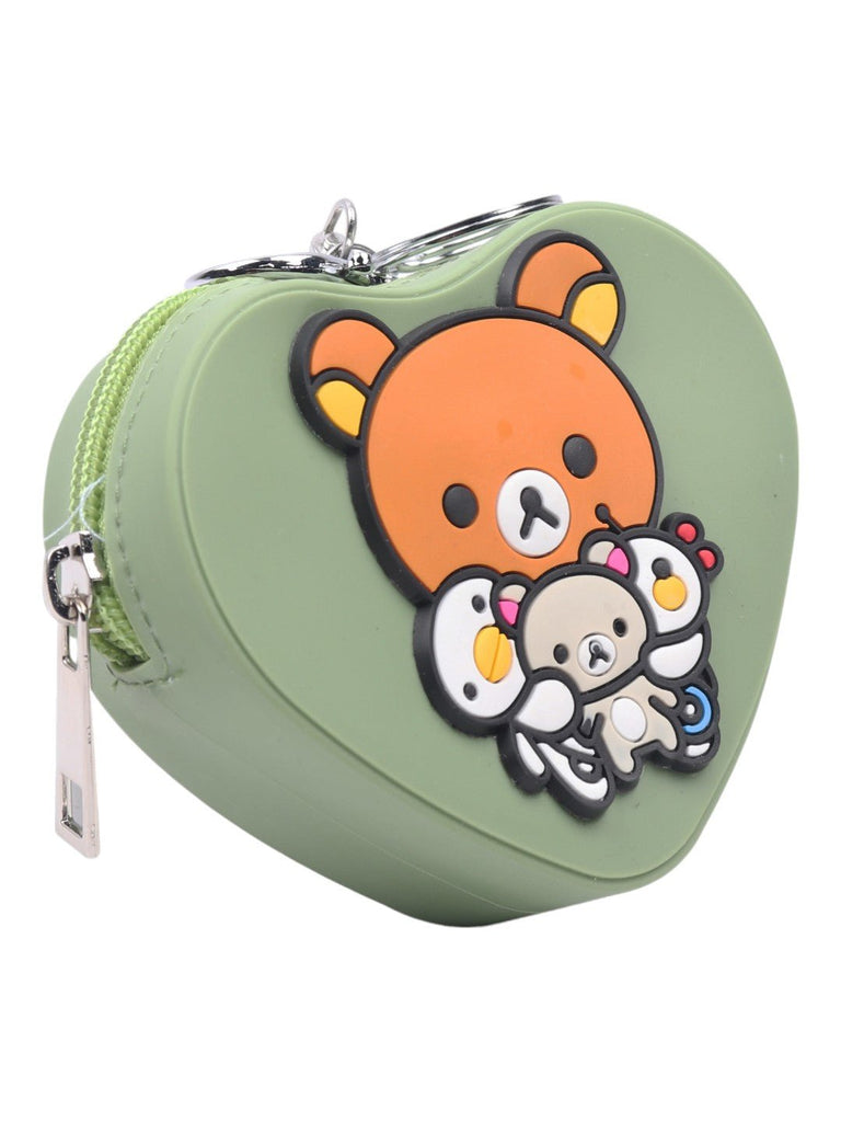 Heart-Shaped_Brown_Coin_Pouch_with_Adorable_Bear_and_Friends_Design_Front_View