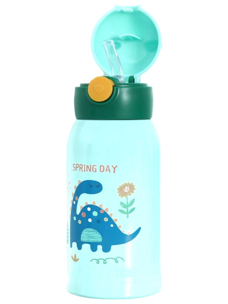 Hot & Cold Dino Aqua Thermos Flask - 500 ml-Close up View