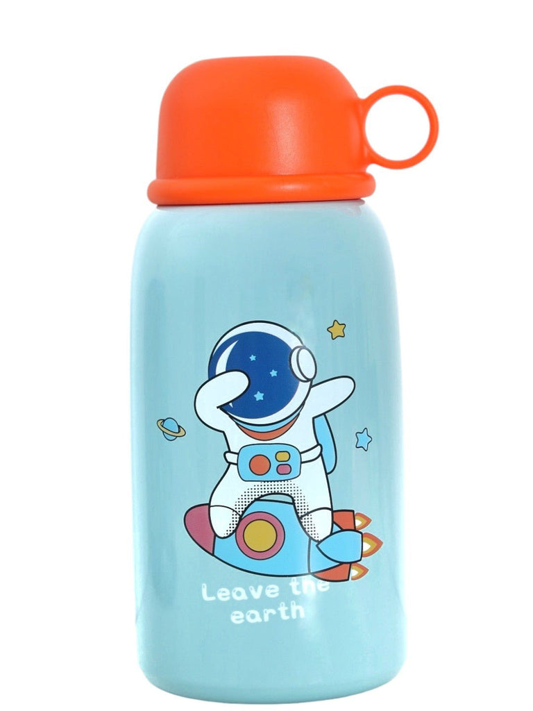 hot-cold-led-astronaut-blue-thermos-flask-500-ml-Front View