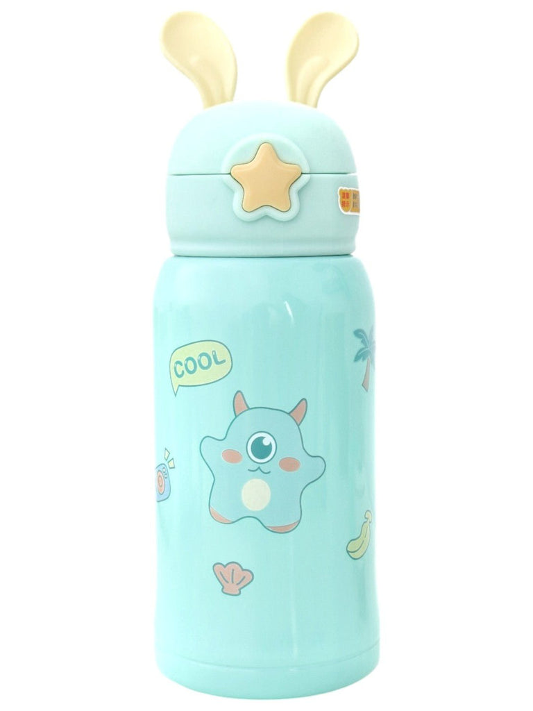 Hot & Cold Monster Aqua Thermos Flask for Kids - 500 ml-Back View