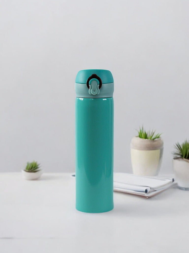 Insulated Hot & Cold Stainless Steel Flask Water Bottle - Aqua, 500 ML- creative view