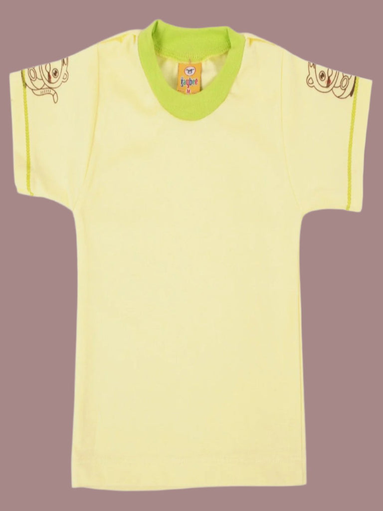 Yellow T-Shirt for Jaybee Boy’s Dungaree Set