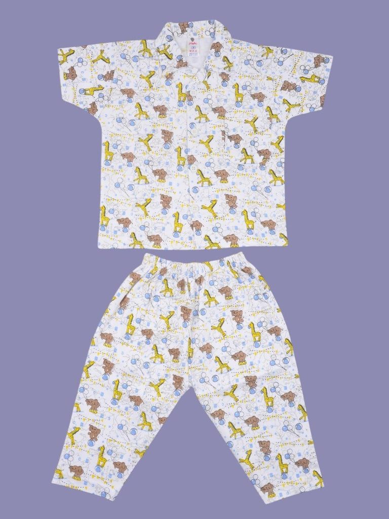 BoysCircusAdventureShirtandPajamaSetfrontview