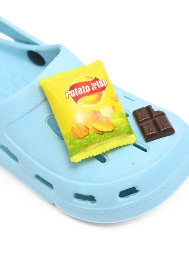 Joyful_Clogs_with_3D_Burger_Fries_Chocolate_Charms_for_Boys-_Blue_-_Close_Up_View