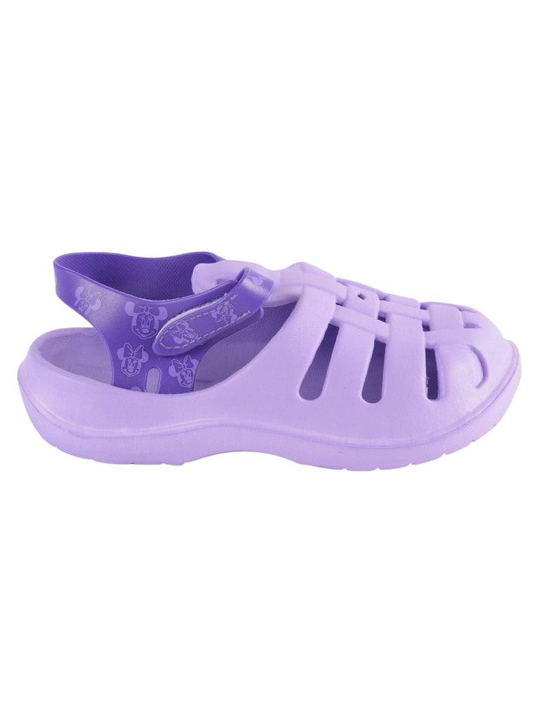 Lavender Dream Clogs with Hook and Loop Closure for Girls side view