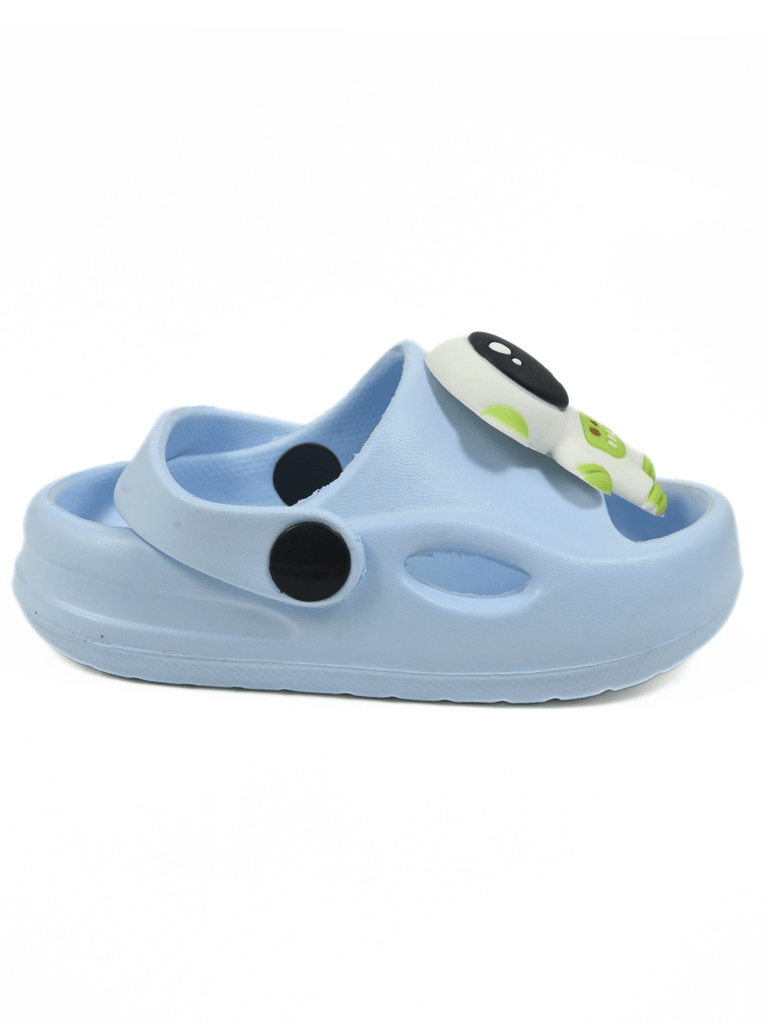Little Astronaut Playtime Charm Sandals for Boys – Sky Blue  Side View