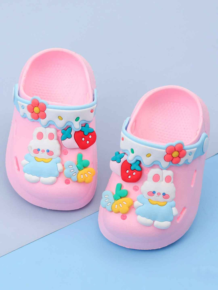 Yellow Bee Pink Magical Bunny & Strawberry Clogs – Yellow Bee India