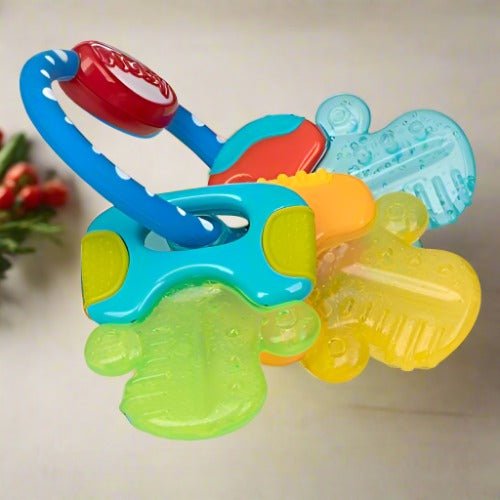 Nuby Icy bite Hard Or Soft Teeting Keys Multicolor Product View