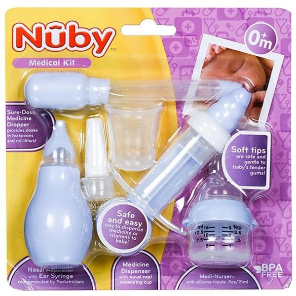 Nuby Medical Kit Purple Front View