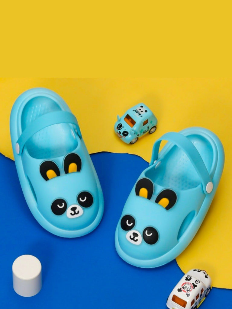 Ocean Breeze Panda Pals Kids' Clogs - Creative view