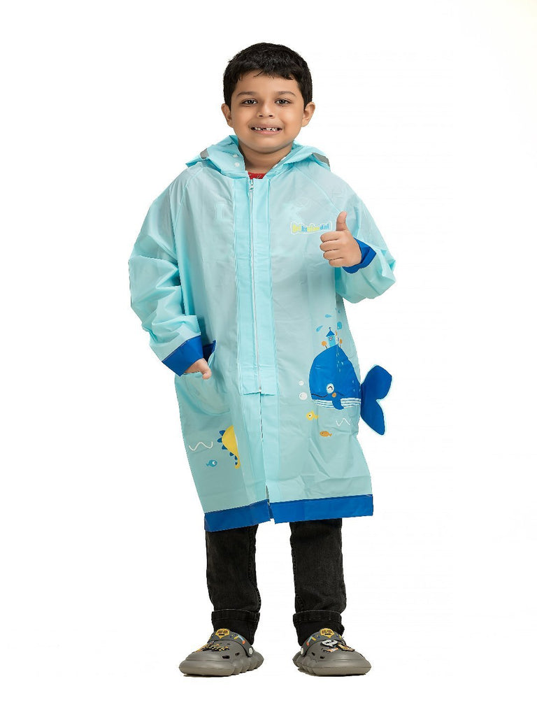 ocean-explorer-light-blue-raincoat-Front View