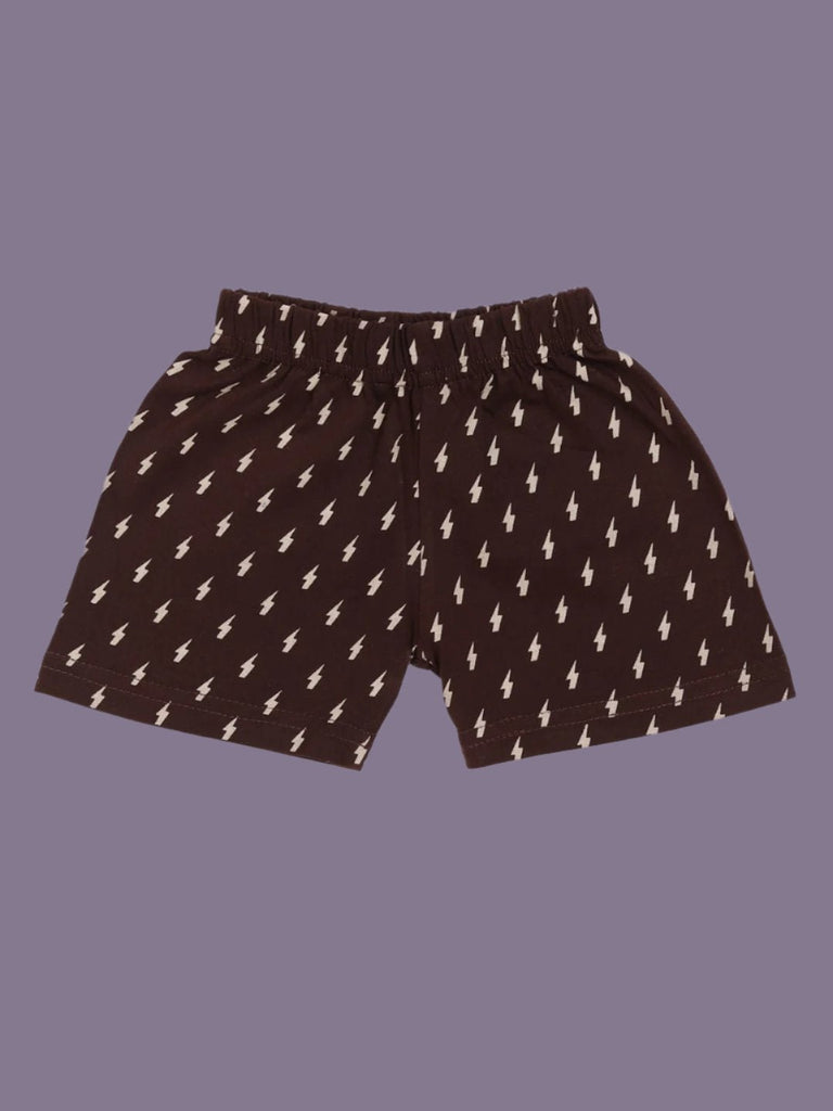 View of Baby Boys' Printed Shorts from the Wild Adventure Outfit