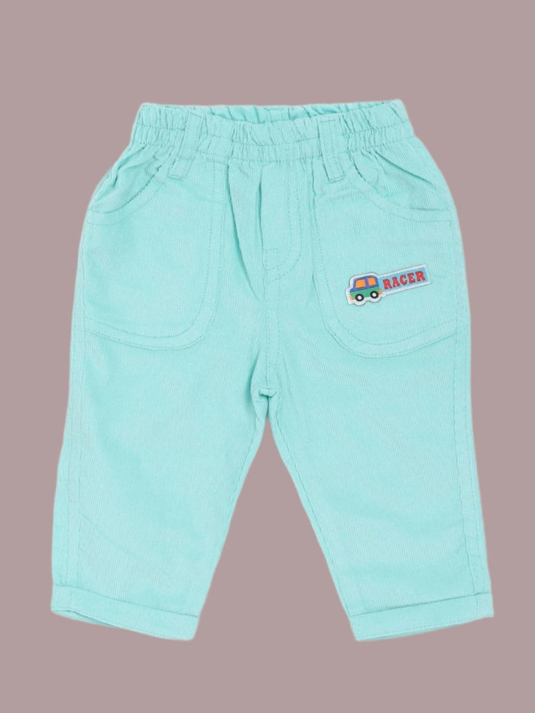 Front view of Olio Kids Boy’s Aqua pants