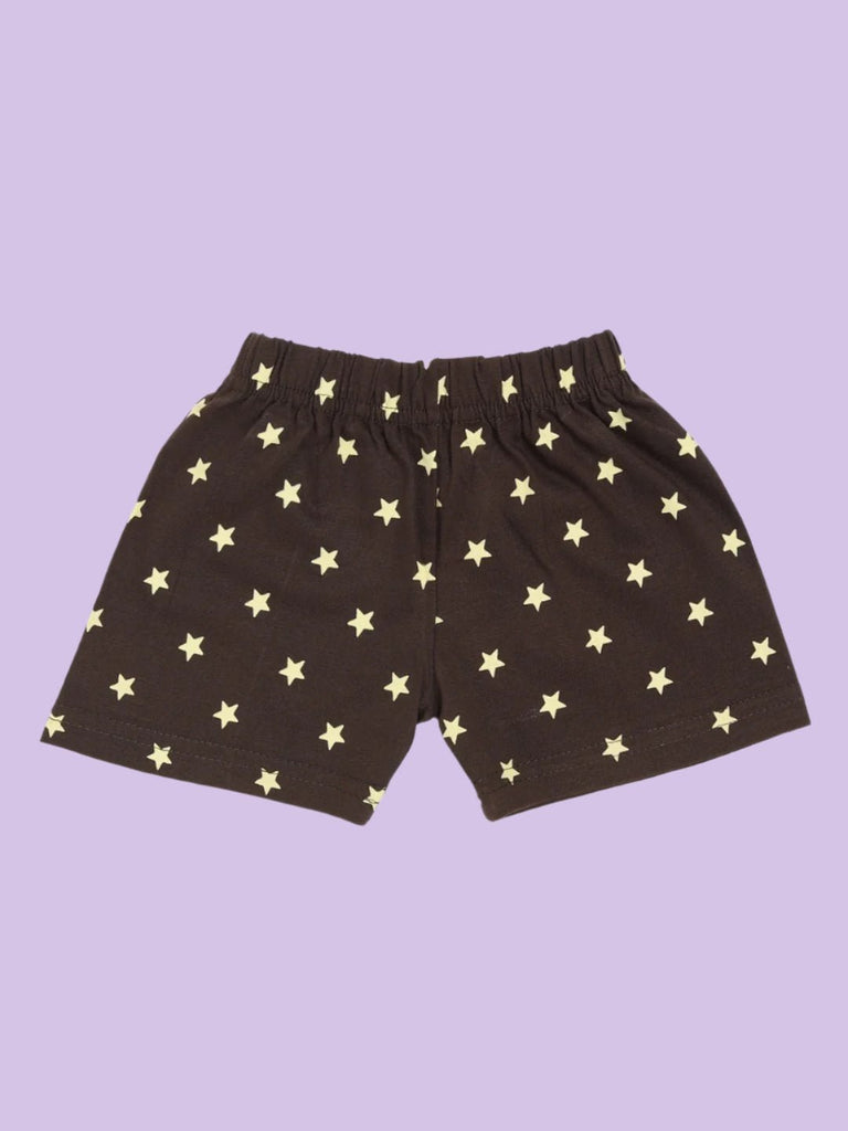 Olio Kids Boy’s ‘Mr. Fantastic’ Star Print Shorts Front View