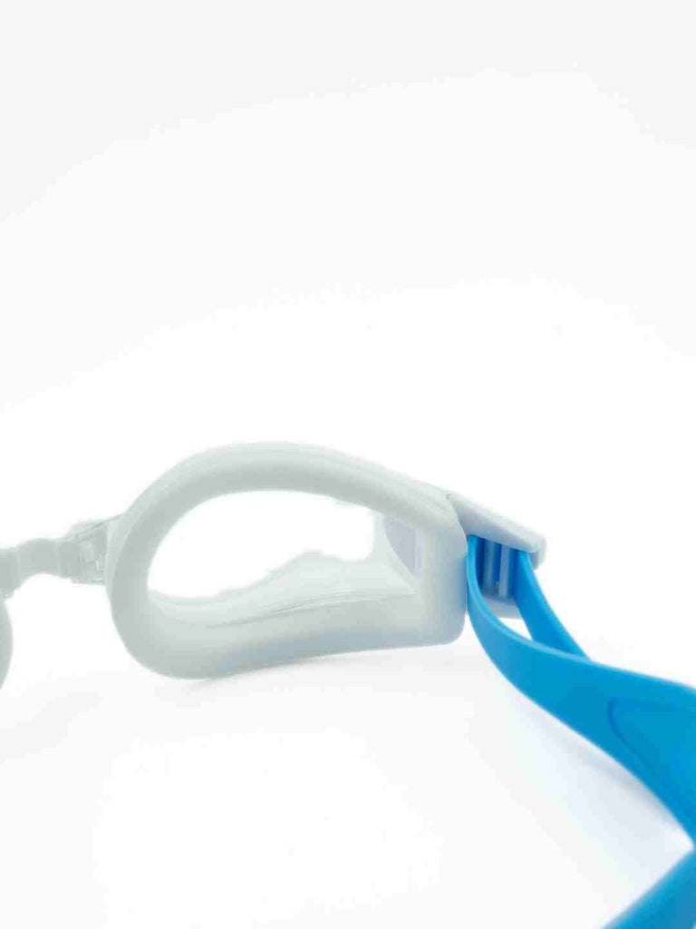 Optical Myopia Swimming Goggles with Adjustable Nose Bridge- Close up view