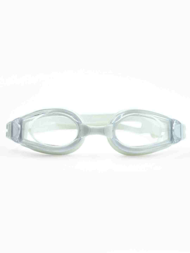Optical Myopia Swimming Goggles with Adjustable Nose Bridge- Front View