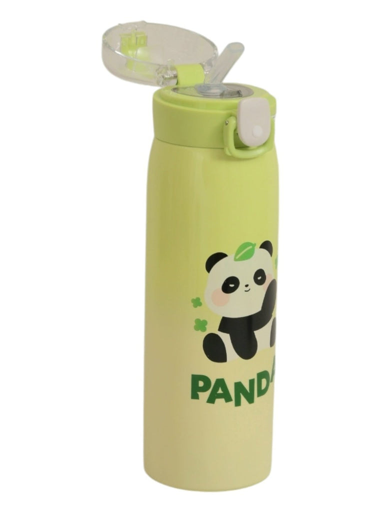 Panda-ThemedBoysInsulatedFlaskinGreenLeak-ProofandDurableDesign-sipperview