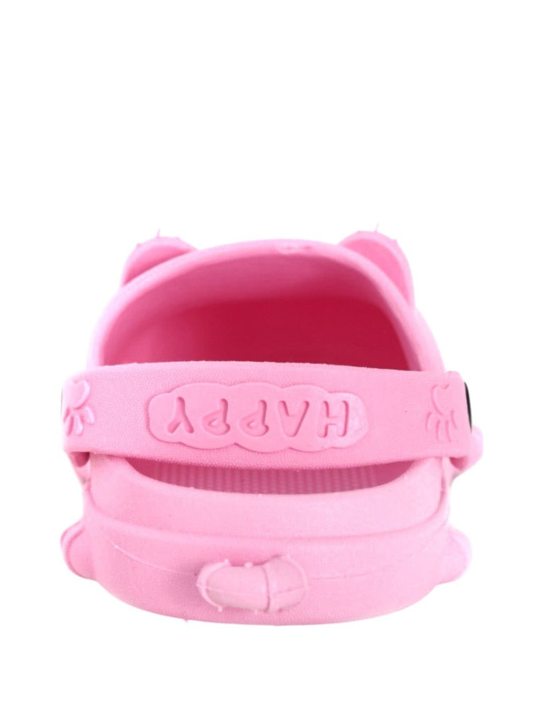 Paws & Play: Adorable Pink Puppy Clogs for Kids-Back