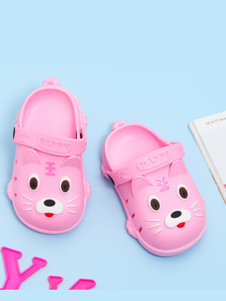 Paws & Play: Adorable Pink Puppy Clogs for Kids