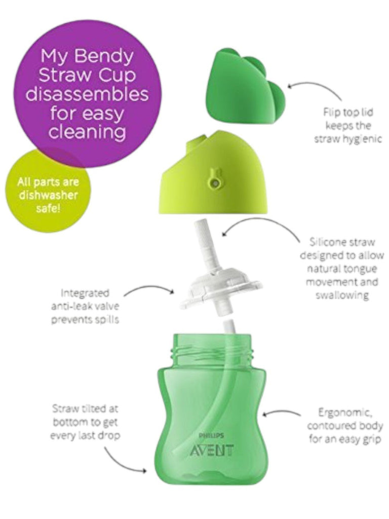 philips-avent-bendy-plastic-straw-cup-300-ml-green