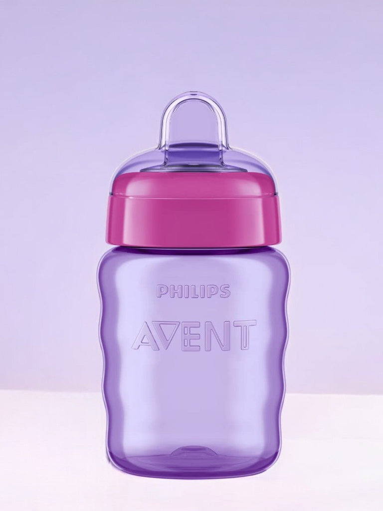 Philips Avent Classic Plastic Spout Cup (Pink/Purple), 260ml