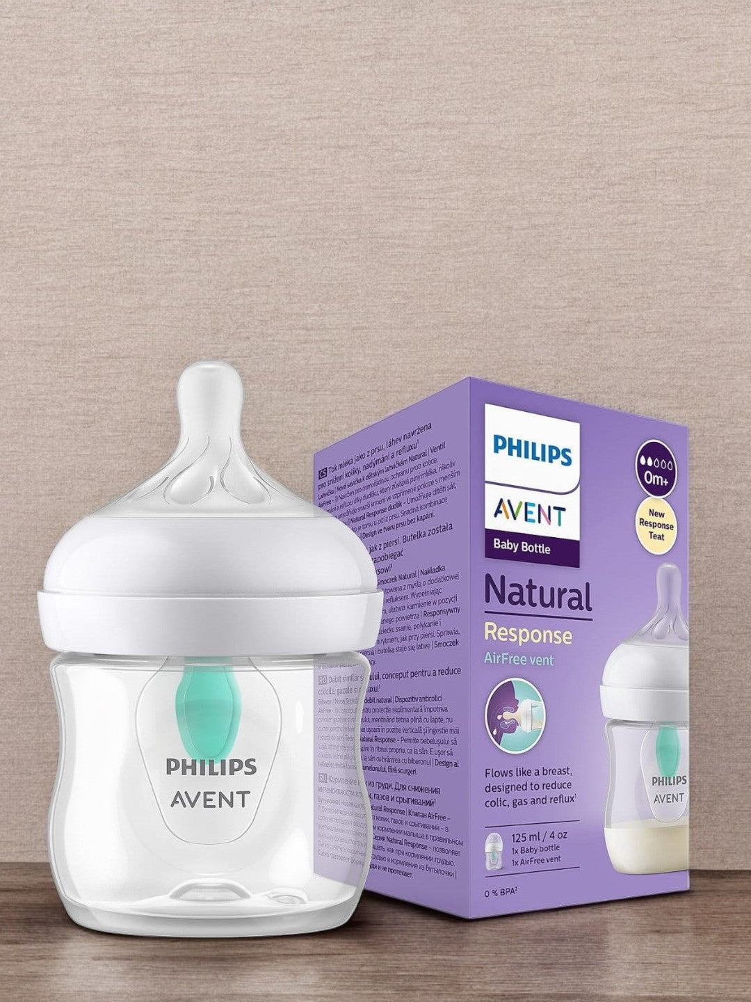 Philips Avent SCY903/67 Natural Response Baby Bottle – Yellow Bee