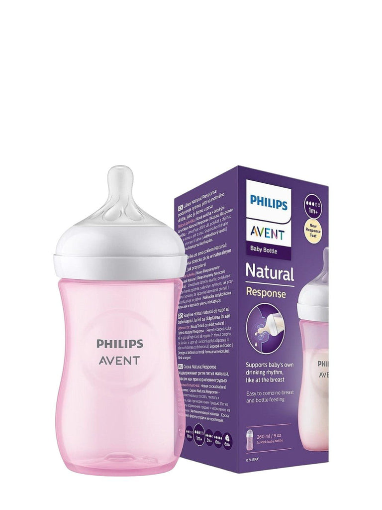 Philips Avent Natural Response Baby Bottle 260ml-packaging view