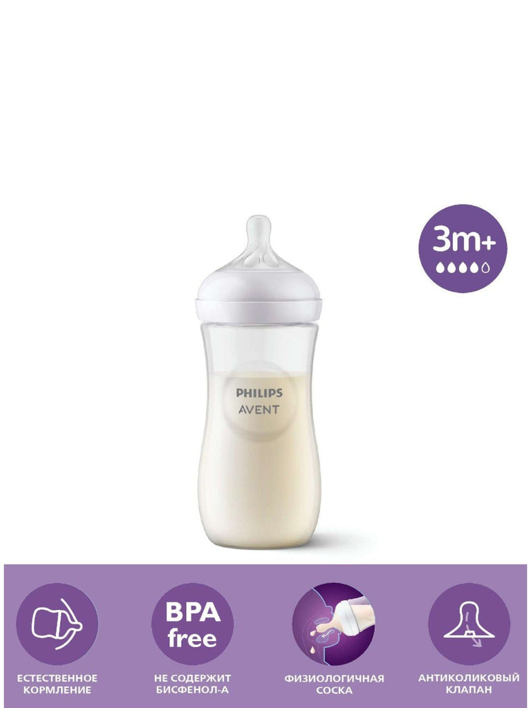 Philips Avent SCY906/01 Natural Feeding Bottle with Responsive Teat-Bpa free