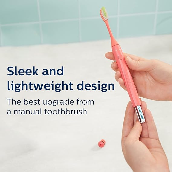 Sleek and lightweight design of Philips Sonicare Electric Toothbrush in hand
