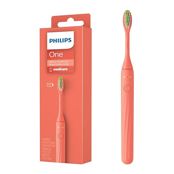 Philips Sonicare Electric Toothbrush in Miami Coral with packaging
