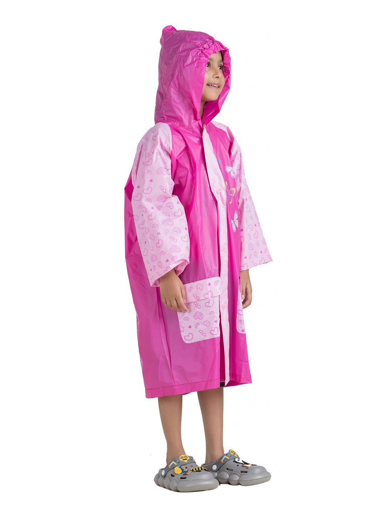 pink-butterfly-raincoat-for-girls-Angle View