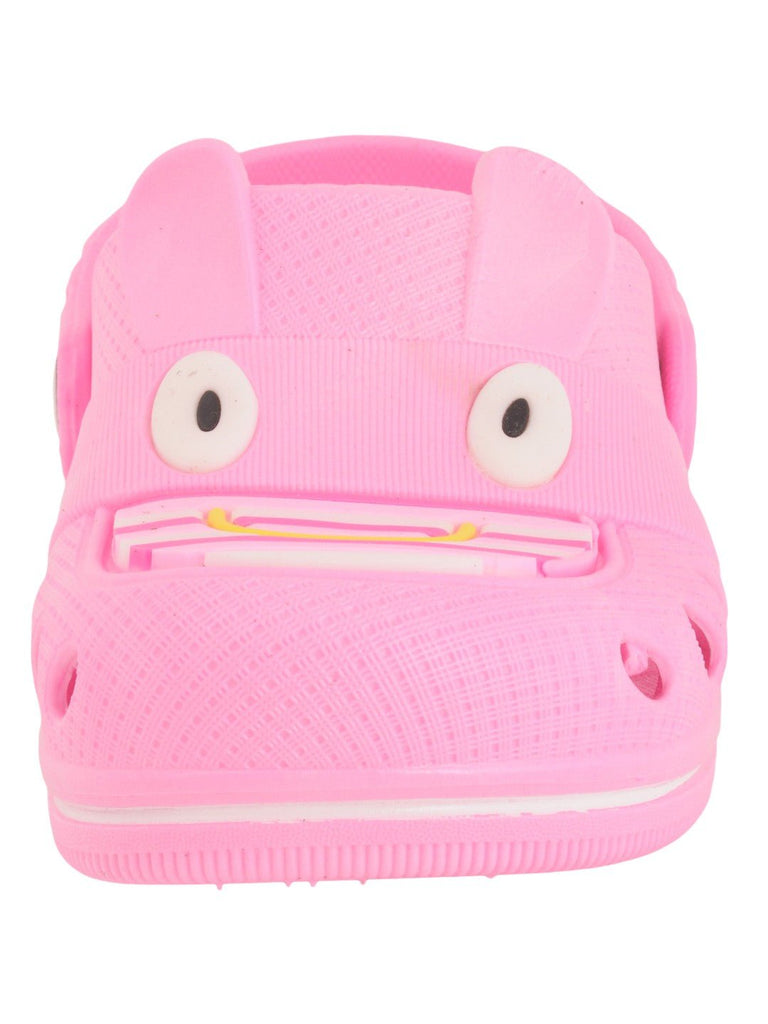 Pink Smiley Face Clogs for Clogs– Fun and Comfortable Slip zoom view