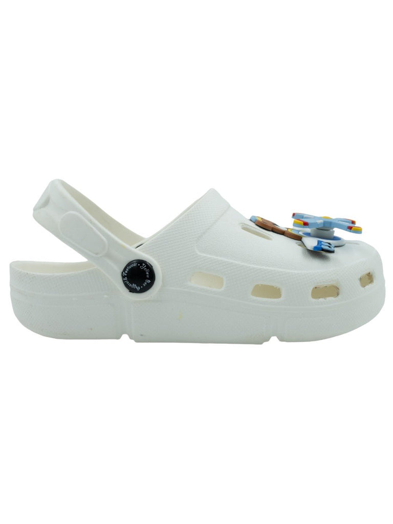 PlayfulandStylishPilotBear_AirplaneCharmClogsforBoys-White-SideView-1