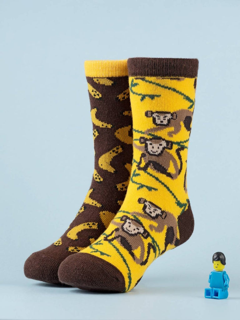 YellowBeeJungleAnimalSocksforBoys-CreativeImage