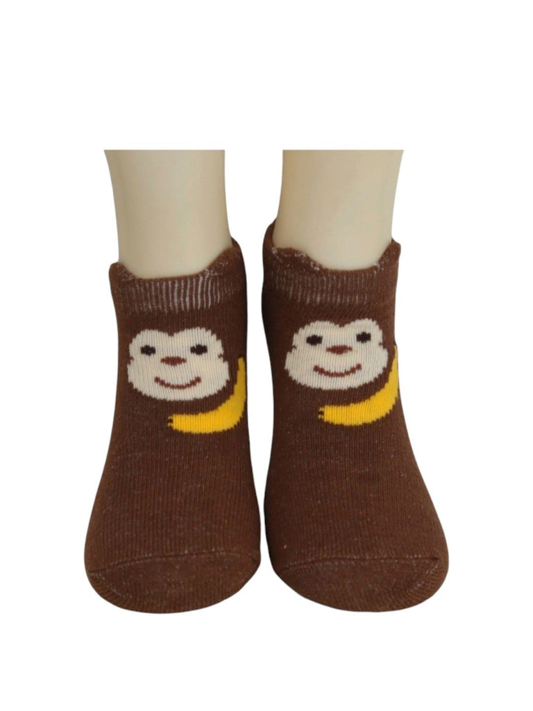 Yellow Bee Playful Monkey and Socks Combo for Boys