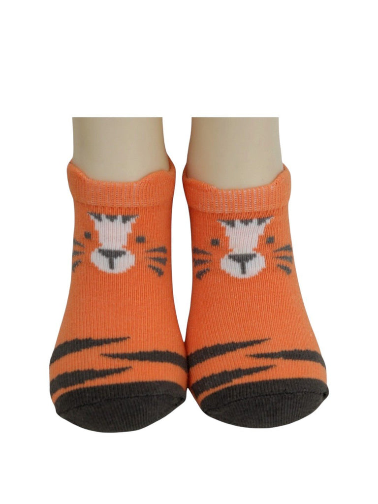 Yellow Bee Playful Tiger Socks Combo for Boys