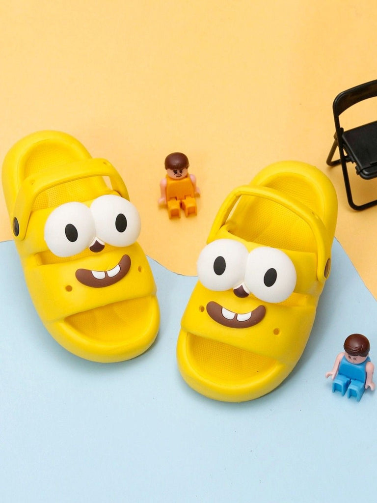 Creative Display of Playtime Yellow Bee Kids Sandal