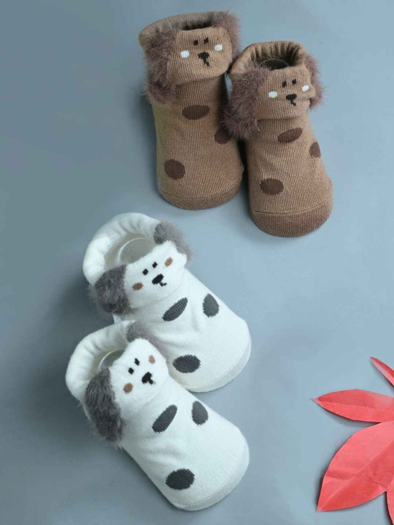 Puppy Love Baby Sock Set – Floppy-Eared Friends in Snuggly Knit for Little Toes- Creative view
