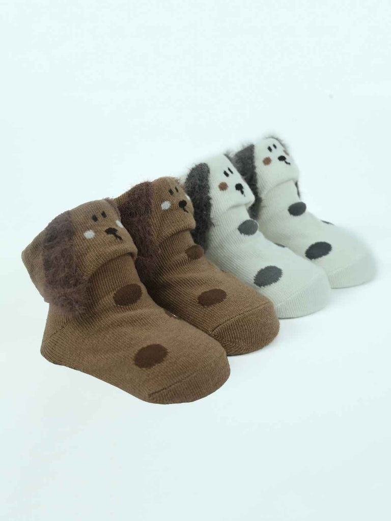 Puppy_Love_Baby_Sock_Set_Floppy-Eared_Friends_in_Snuggly_Knit_for_Little_Toes-_Angle View