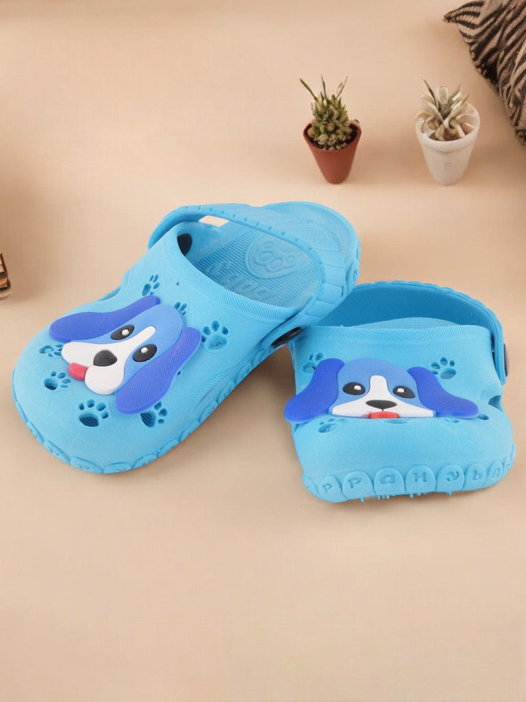 PuppyPatternLightBlueSummerClogsforBoysLightBluecreativeview